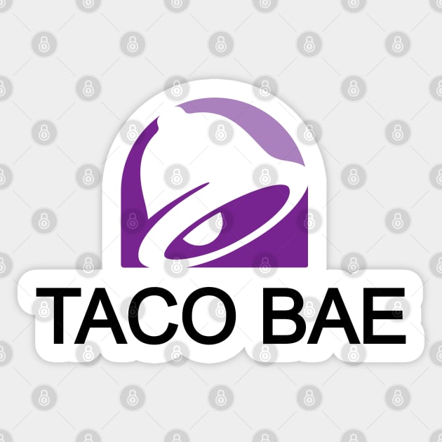 Taco Bae Sticker by G4M3RS